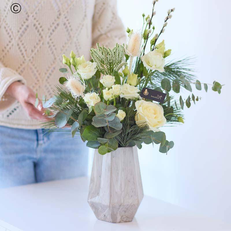 Winter Flower Vase
