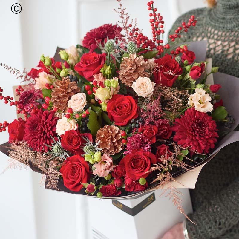 Christmas Hand-Tied Arrangement