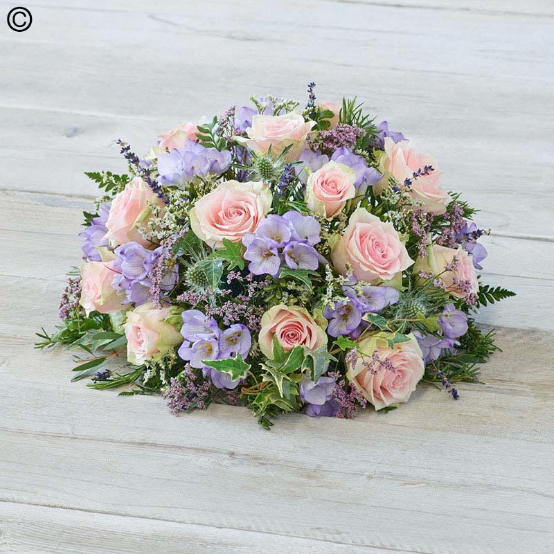 Pastel Rose & Freesia Posy Arrangement